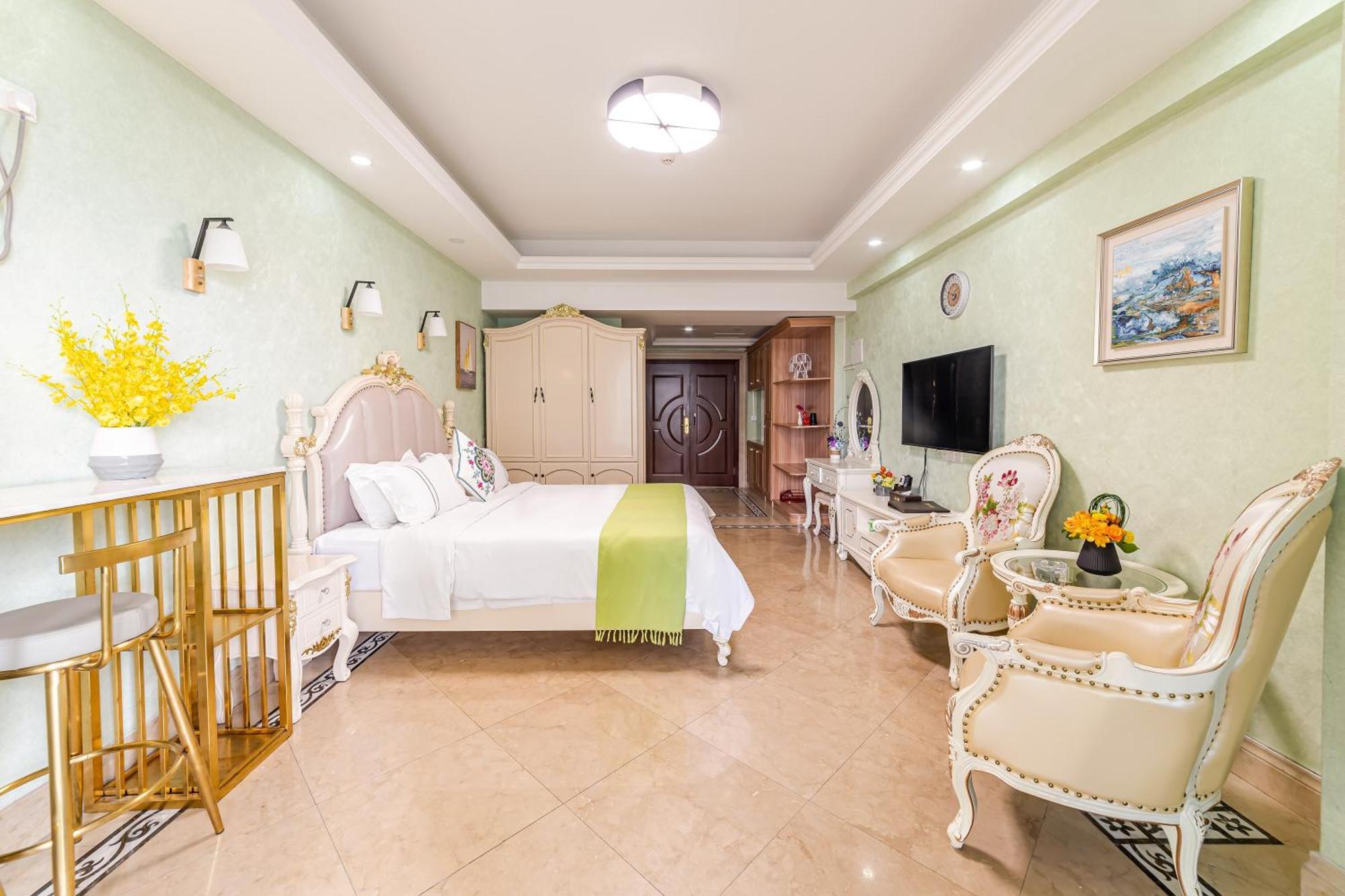 Waifiden Guangzhou Haizhu Square Wanyi Apartment מראה חיצוני תמונה