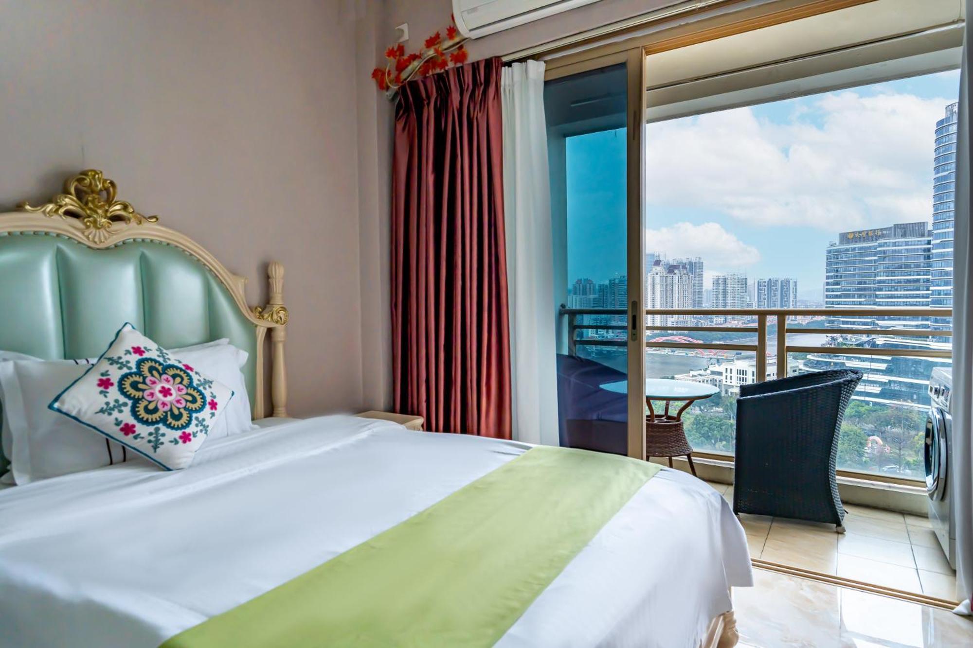 Waifiden Guangzhou Haizhu Square Wanyi Apartment מראה חיצוני תמונה