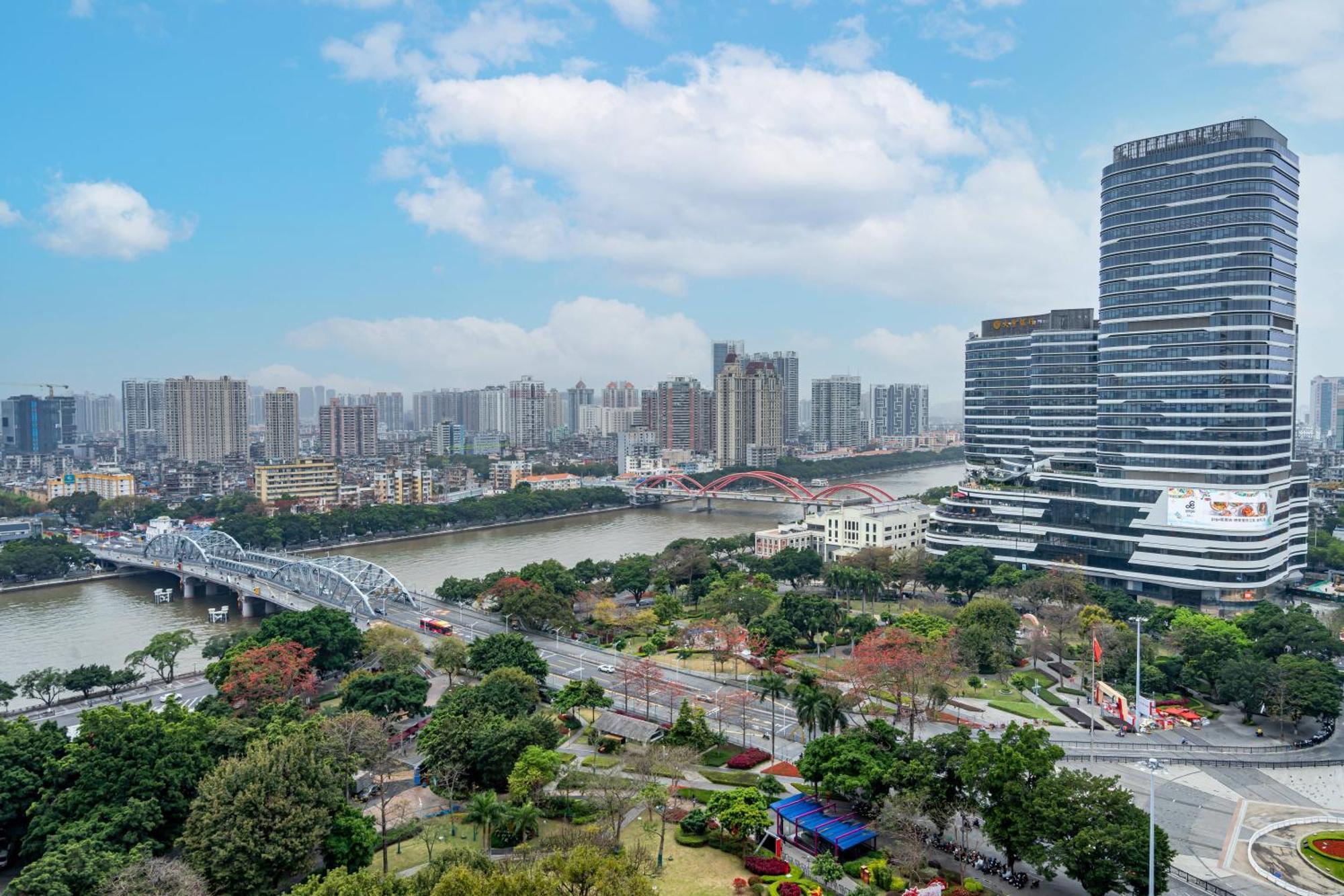 Waifiden Guangzhou Haizhu Square Wanyi Apartment מראה חיצוני תמונה